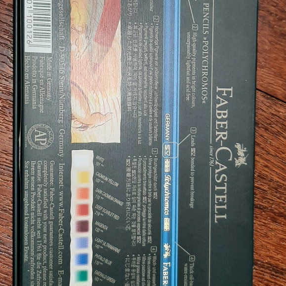 Faber Castell Polychromos Colored Pencils 12ct set - Picture 2 of 4